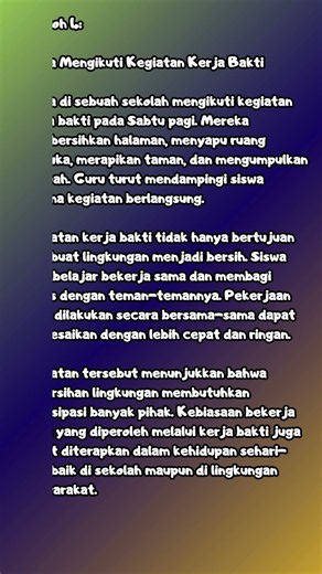 CONTOH TEKS BERITA INTERPRETATIF