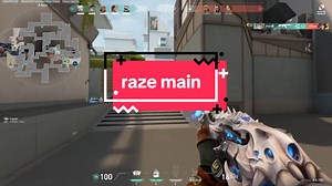 Quick Reflex Highlights with Raze in Valorant