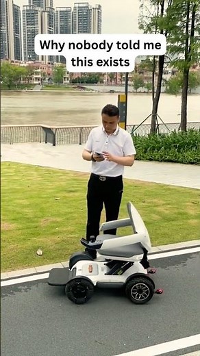 🔔Intelligent Electric Folding Wheelchair Scooter ✈️ Airline Approved & Portable #3248‪@sovorsgadget‬