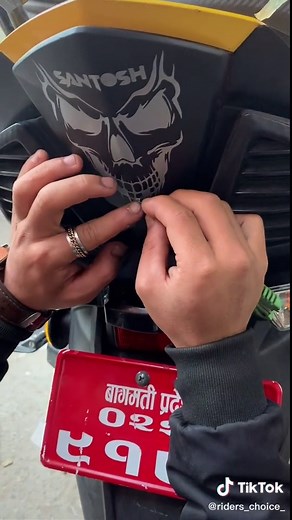 Customized Back Light Sticker for Ntorq Scooters