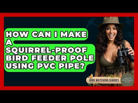 How Can I Make A Squirrel-Proof Bird Feeder Pole Using PVC Pipe? - Bird Watching Diaries