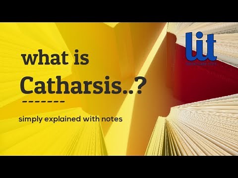 What is Catharsis? | Catharsis by Aristotle| Simple explanation with study notes| literacturer