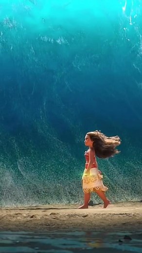 Moana Scene: Teka Confronts Te Fiti in Disney Movie