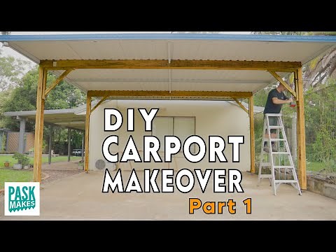 DIY Carport Makeover Part One