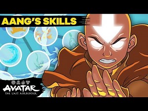 Avatar Aang's Bending Skill Tree 🌊⛰🔥🌪 Full Evolution | Avatar: The Last Airbender