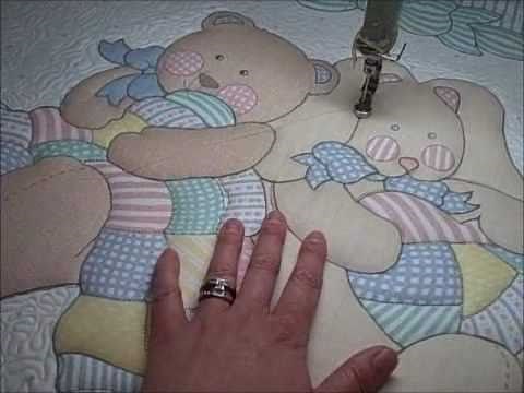 Trapunto Work on the Long Arm Quilting Machine