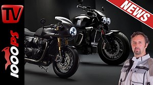 Video: Triumph Rocket TFC und Thruxton TFC – brandneue Edelbikes der Briten!