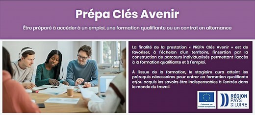 Prépa Clés Avenir - Région Pays de la Loire | Retravailler dans l'Ouest