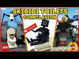 Skibidi Toilet LEGO | Super Compilation Animation and Building