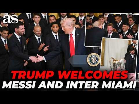 Trump HONORS Messi and Inter Miami at the WHITE HOUSE | FULL CEREMONY