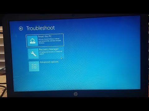 How to Restore an HP Laptop to Factory Defaults