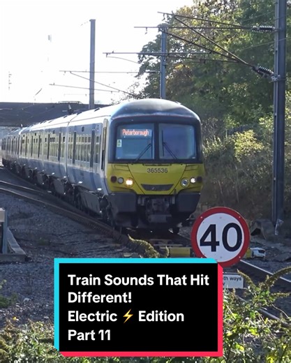 Ahh yes! Part 11. This series of Train Sounds has been a success! So more parts are on the way! Enjoy day 11! Thank you for all the support on this series ! I’m glad you all enjoy! #trainsounds🔥 #trains #electrictrains #electric #fyp