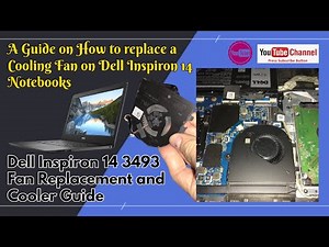 DELL INSPIRON LAPTOP COOLING FAN QUICK REPLACE/INSTALLATION