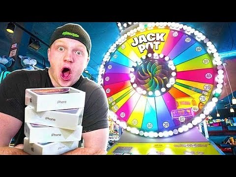 24 HOUR OVERNIGHT ARCADE CHALLENGE! (JACKPOT)