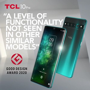 5.6K views · 485 reactions | We’re proud to announce that #TCL10Pro has just won the Good Design Award 2020 for its distinct high design concept and immersive display, among others. We couldn’t be more thrilled for this win! Read more here: https://www.g-mark.org/award/describe/50272?token=nuBPnLk4g5 | TCL Mobile | Facebook