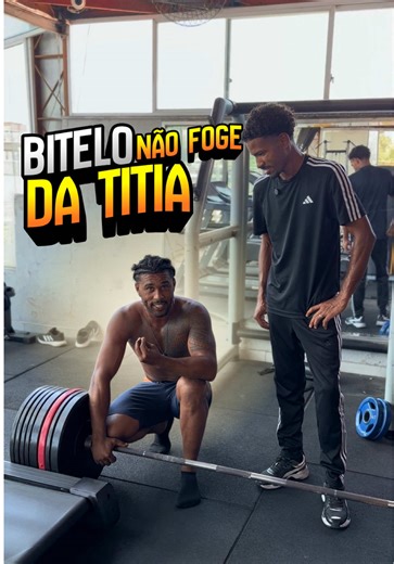 Desafio Fitness com Titia e Bitelo na Academia