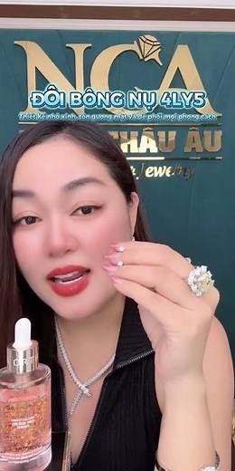 Bông tai kim cương CVD 4ly5 – deal siêu mê chỉ 7 triệu 5, nhanh tay chốt ngay! 💎 - Ngọc Châu Âu