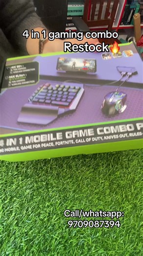 4 in 1 gaming combo available 🔥 Get yours now frome shopare nepal To order call/whatsapp:9709087394 Delivery available all over nepal 🚚 . . . . #creatorsearchinsight #fypシ゚ #gamingcombo #4in1 #freefire