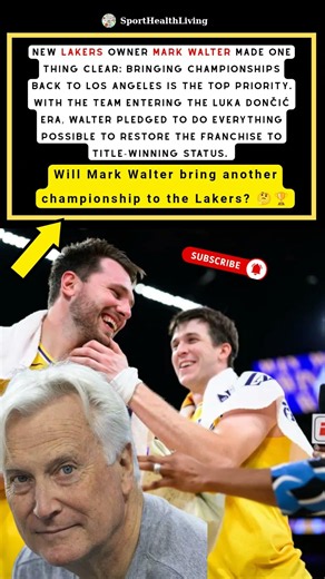 Lakers Owner Mark Walter Makes HUGE Championship Promise #nba #news #lakers