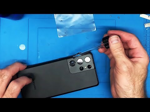 No Damage Back Cover Removal - Samsung Galaxy S21 Ultra