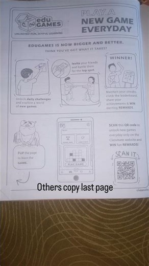 Others last page of copy vs my last page of copy