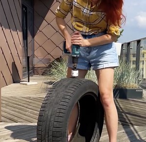 Easy recycling projects using old tires | 5-Minute Crafts Men