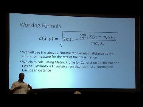 Time Series data Mining Using the Matrix Profile part 2
