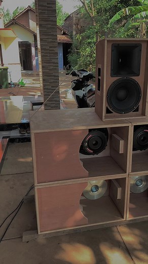 Cobre 12” Auto Horeg Sound System Miniatur Sub 12 Inch