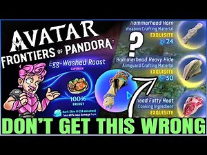Avatar Frontiers of Pandora - FAST Resource Farm & Weapon Armor Upgrades - Crafting & Cooking Guide!