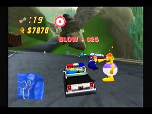 Let's Play The Simpsons: Road Rage - Wiggum