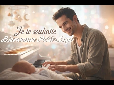 Chanson Naissance Française Émouvante | Bienvenue Petit Ange - Piano - Bébé Nouveau-Né