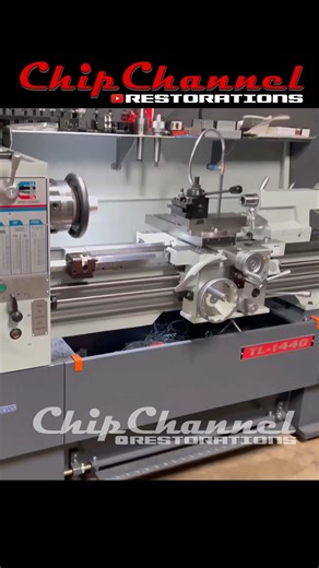 Chip Channel Restorations on Instagram: "Polishing axle shafts on the Precision Matthews Lathe for the 1918 Structo Tank Restoration"