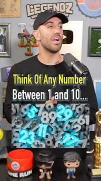 THINK OF ANY NUMBER! This Trick Will Get You! #shorts #number #guessinggame #trick #play