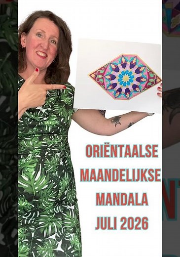 Monthly Mandala Drawing Challenge - #mandala #mandala #diy