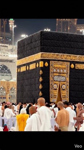 Title: Sacred Night at the Kaaba