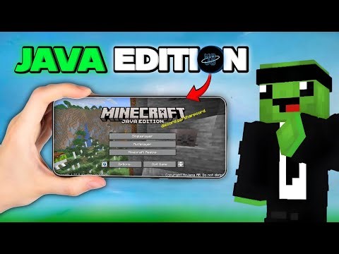 Minecraft Java edition...😮 On Mobile