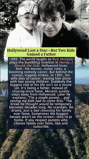 Hollywood Lost a Star—But Two Kids Gained a Father