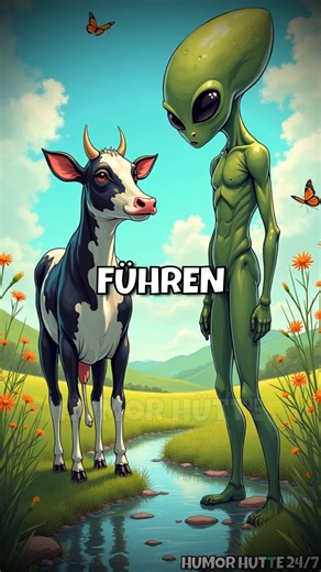 Warum Aliens keine Milch liefern sollten! 🐄😂