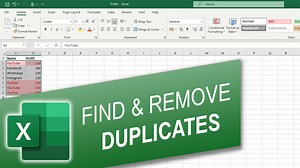 In this tutorial, you will learn how to find and remove duplicates in #Excel. Method 1: Finding Duplicates Select the cells you want to examine for duplicates. From the "Home" tab, click on "Conditional Formatting". From the drop-down menu that appears, point on "Highlight Cells Rules" and then select "Duplicate Values". This will open the "Duplicate Values" dialog box. Select "Duplicate" from the drop-down menu on the left. Choose your highlight color from the drop-down menu on the right side. 