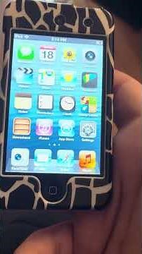 Features about the iPod touch 4