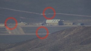 UFO Seekers capture military trucks coming and going from Area 51