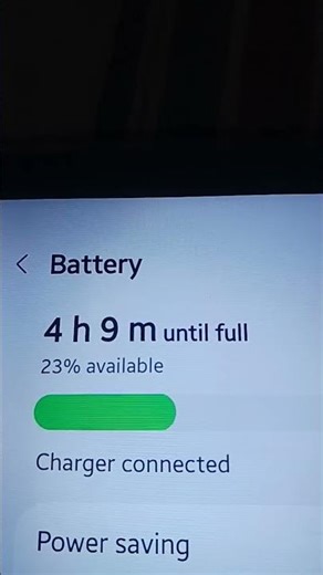 Samsung Galaxy Tab A9+ 5G (Metro by T-Mobile) - The charging Is working cold 23-24% batteries