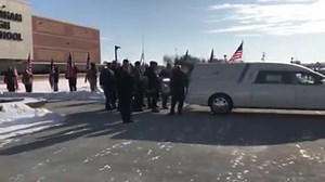 Friends and family attended the funeral service on Monday at Perham High School for Minnesota Army National Guardsman Charles P. Nord. Here’s video of his casket being placed in a hearse. Nord, along with two others, were killed during a training exercise. | Valley News Live