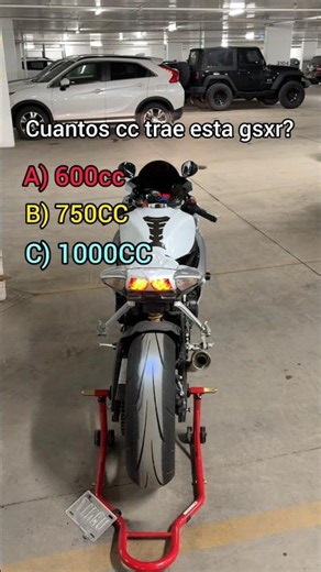 Elige la cilindrada correcta. 3,2,1 ya. #gsxr #motorcycle