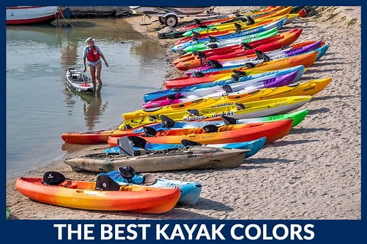 Best Kayak Colors For Safety, Fishing, and Even Sharks! | Paddle Camp