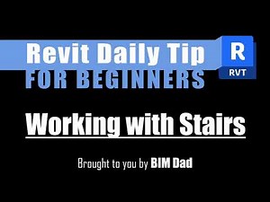 Revit Stairs and Railings Tutorial | How to Create Stairs and Customize Railings in Revit