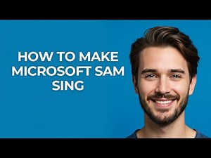 How to Make Microsoft Sam Sing - GUIDE!
