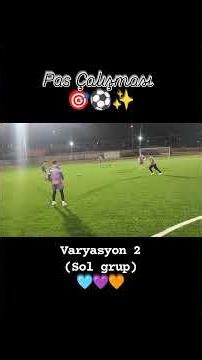 Pas çalışması🎯⚽ Oğuzeli Futbol Spor Kulübü #passing #football #futbol #soccer #sports #drill #messi
