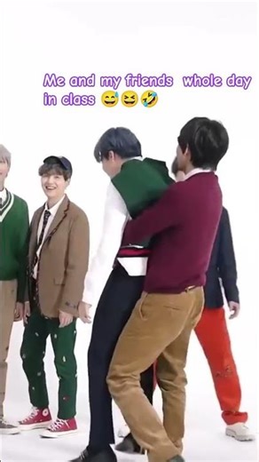 difference between other student vs me and my friends #bts 💜