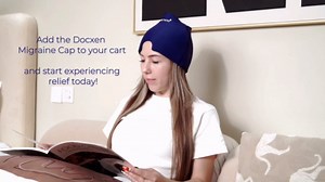 Migraine Relief Cap - 360° Cooling Headache Relief Cap ✮Lifetime Warranty✮ Soothing Migraine Mask, Ice Pack Head Wrap + Guide + Premium Case - Cold Headache Cap for Tension, Stress & Hangover